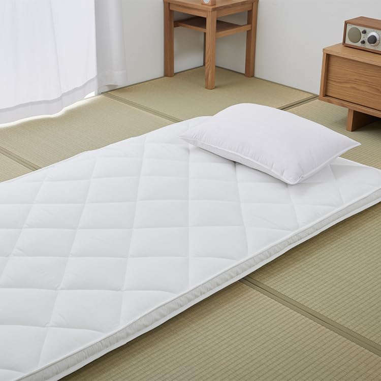 Amazon｜丸八真綿 4層 敷き布団 シングル マチ付き 抗菌防臭 防ダニ